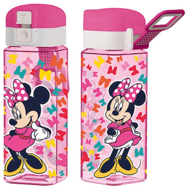 Botella cantimplora robot con cierre 550ml de Minnie Mouse 'So Edgy Bows' 