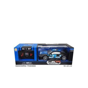Coche azul 24 speed radio control openroad