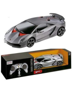 Coche lamborghini gris radio control