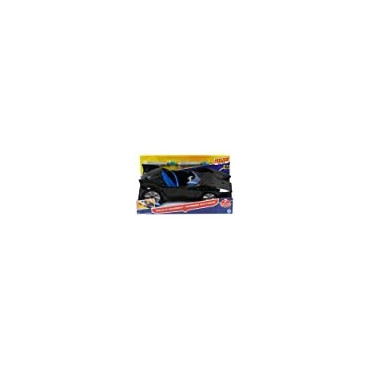 Coche negro y azul batman con dardos justice league action