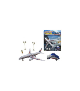Paquete avión y coche más accesorios