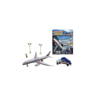 Paquete avión y coche más accesorios