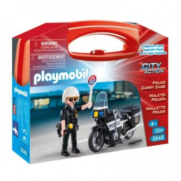 Maletín policía playmobil city action