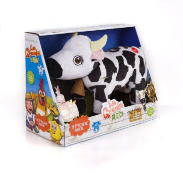 Peluche vaca la granja de Zenón