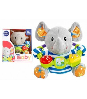 Peluche elefante con sonido baby