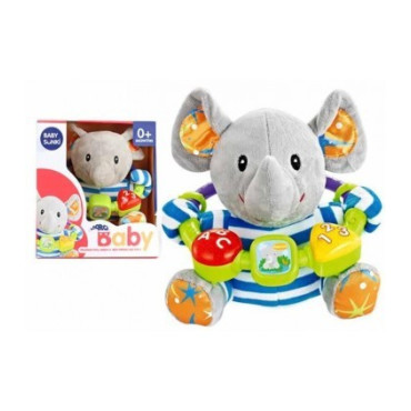 Peluche elefante con sonido baby