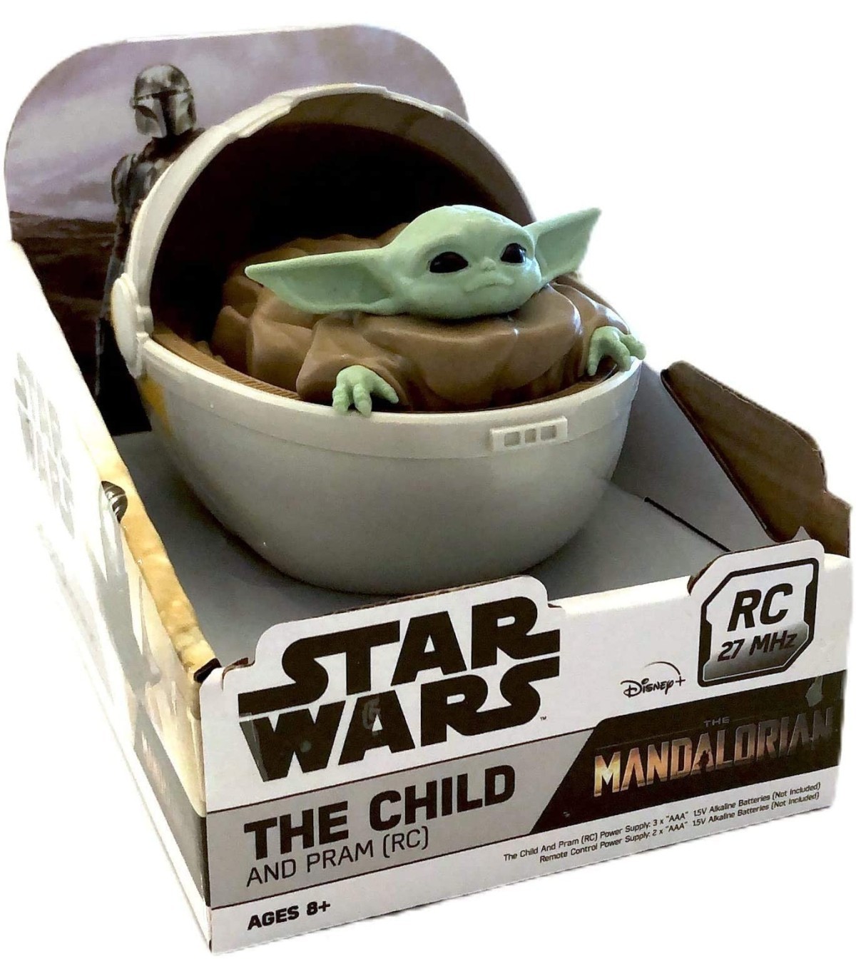 Peluche Animado Baby Yoda The Mandalorian Star Wars con Control Remoto