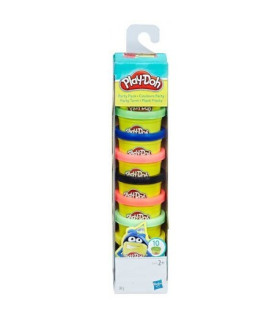 Caja lote 10 plastilinas play doh