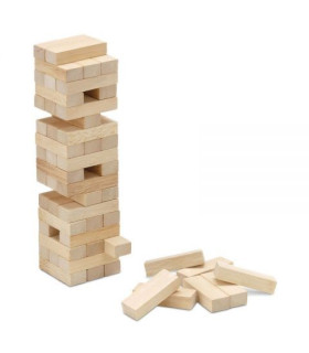 Caja juegos piezas madera block and block