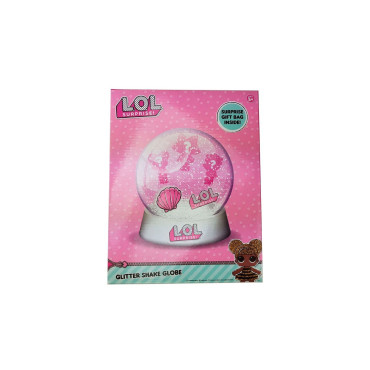 Caja manualidad bola lol surprise glitter shake globe