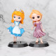 lote de  6 figuras de princesas disney de 10cm