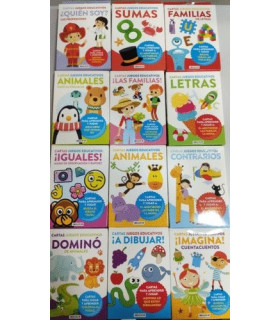 TIENDA   Juegos cartas educativos contrarios y familias y animales y letras y iguales Juegos cartas educativos familias y animal