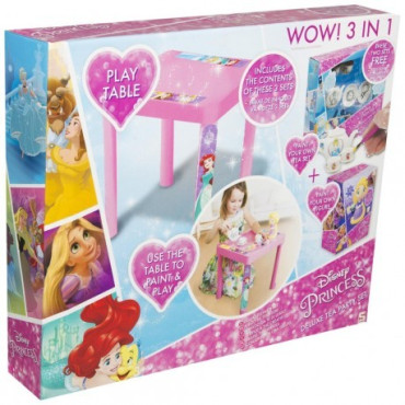 Mesa juegos princesas rosa disney