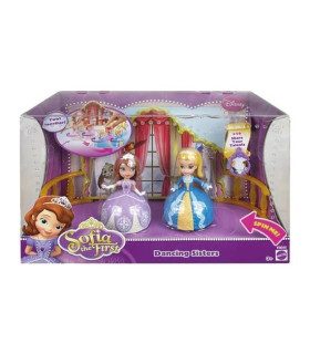 Caja hermanas bailadoras disney princesa Sofía