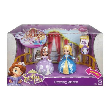 Caja hermanas bailadoras disney princesa Sofía
