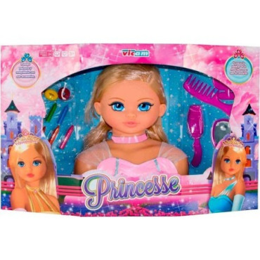 MUÑECAS   Busto peinados princesse Busto peinados princesse