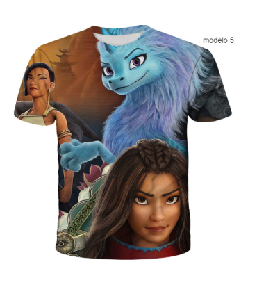 Inicio   Camisetas  de Raya y el Último Dragón con impresión 3d para niña Camisetas  de Raya y el Último Dragón con impresión 3d