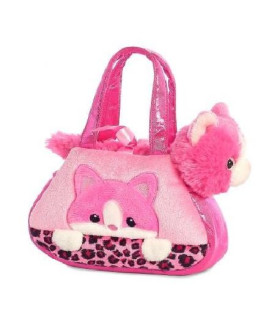 Bolso gato bordado de 12cm de peluche