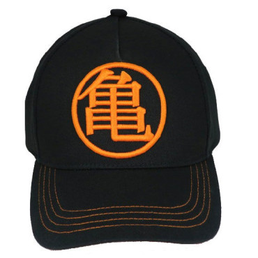 Gorra logo Dragon Ball bordado negro