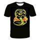 Camiseta con estampado 3D de Cobra Kai