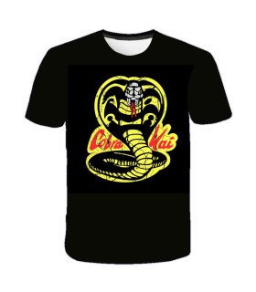 Camiseta con estampado 3D de Cobra Kai