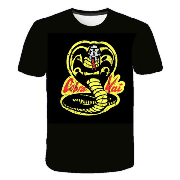 Camiseta con estampado 3D de Cobra Kai