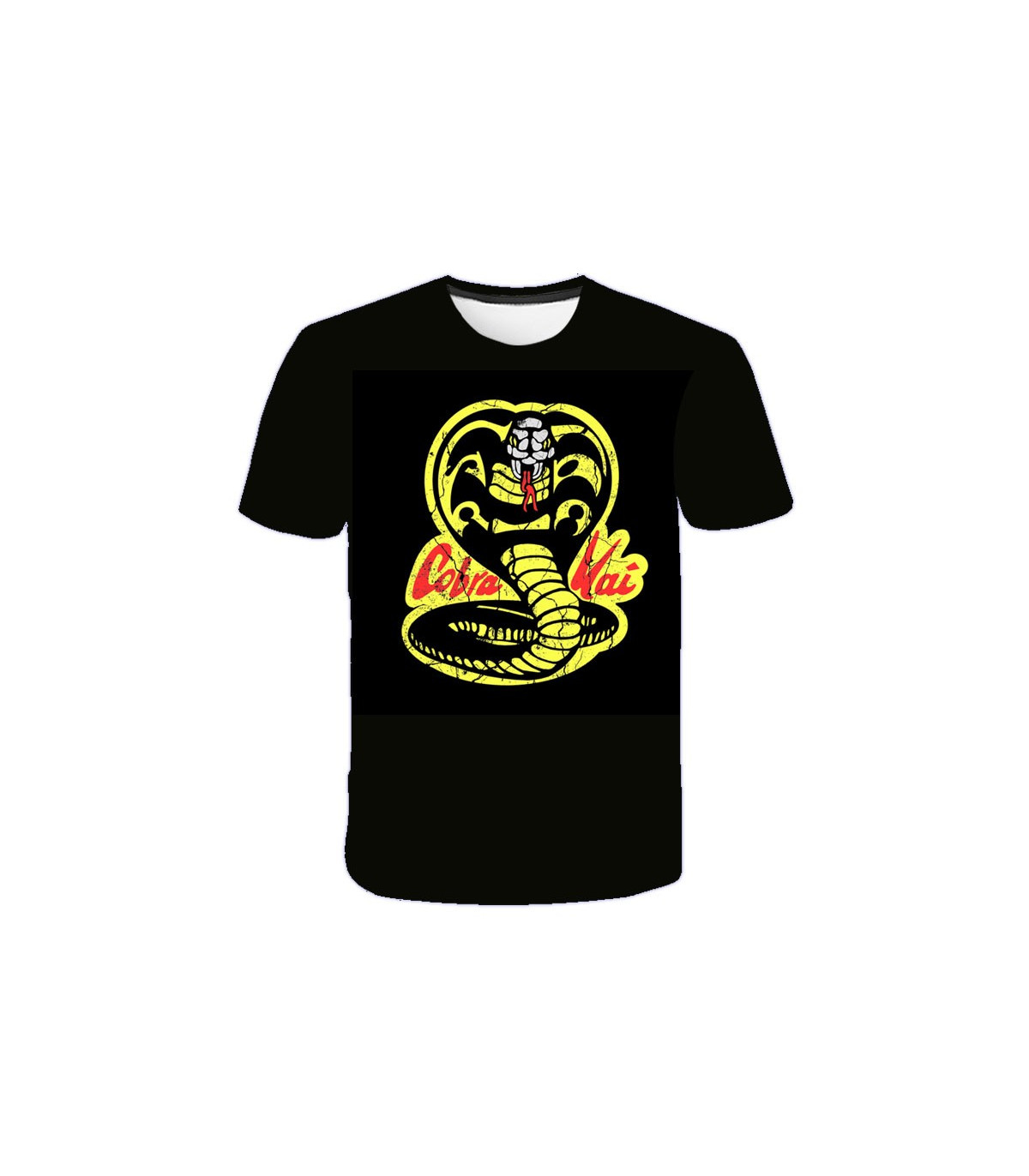 Camiseta con estampado 3D de Cobra Kai