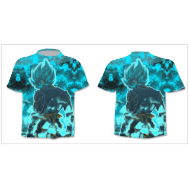CAMISETAS   Camiseta Dragon Ball para niños en 3d Camiseta Dragon Ball para niños en 3d