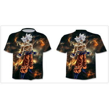 CAMISETAS   Camiseta Dragon Ball para niños en 3d Camiseta Dragon Ball para niños en 3d