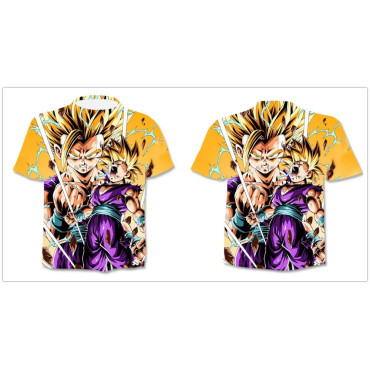 CAMISETAS   Camiseta Dragon Ball para niños en 3d Camiseta Dragon Ball para niños en 3d