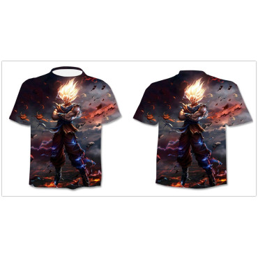 CAMISETAS   Camiseta Dragon Ball para niños en 3d Camiseta Dragon Ball para niños en 3d