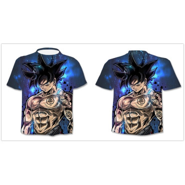 CAMISETAS   Camiseta Dragon Ball para niños en 3d Camiseta Dragon Ball para niños en 3d