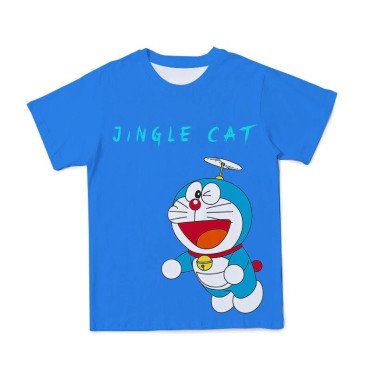 Camiseta Doraemon en 3d