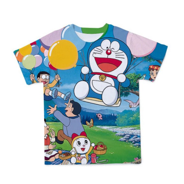 Camiseta Doraemon en 3d