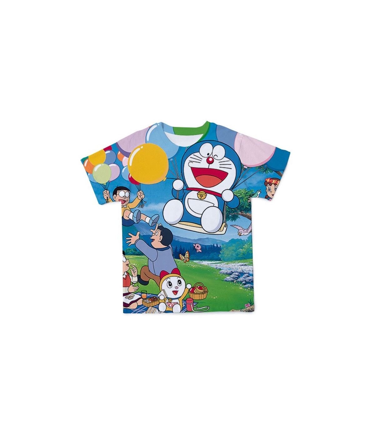 Camiseta Doraemon en 3d