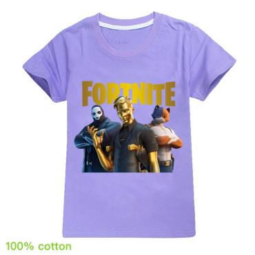 Camiseta Fortnite algodón para niños  diseños 2021