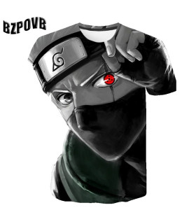 Camisetas  naruto  con impresión 3d