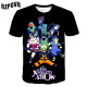 Camisetas  naruto  con impresión 3d