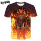 Camisetas  naruto  con impresión 3d