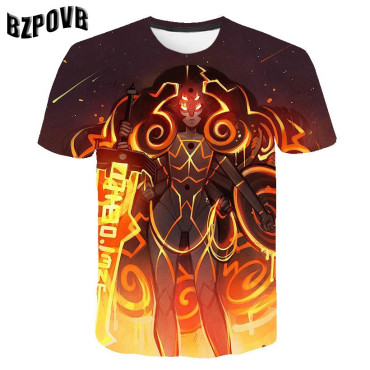 Camisetas  naruto  con impresión 3d