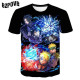 Camisetas  naruto  con impresión 3d