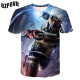 Camisetas  naruto  con impresión 3d