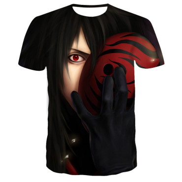 Camisetas  naruto  con impresión 3d