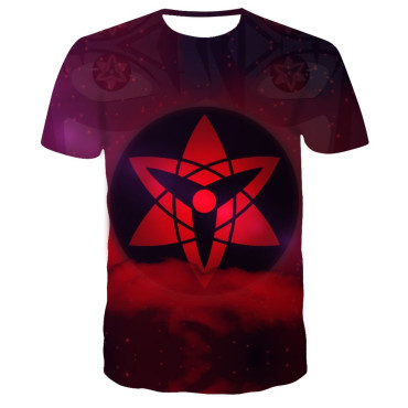 Camisetas  naruto  con impresión 3d