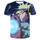Camisetas  naruto  con impresión 3d