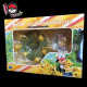 Set de 8 figuras Pokemon Pikachu  Satoshi