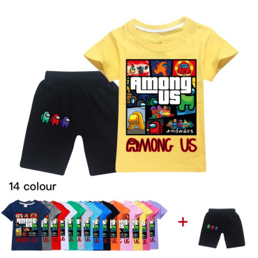 Conjunto verano Among Us de algodón