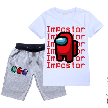 Conjunto verano Among Us de algodón