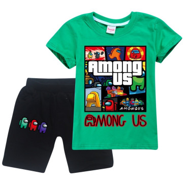 Conjunto verano Among Us de algodón
