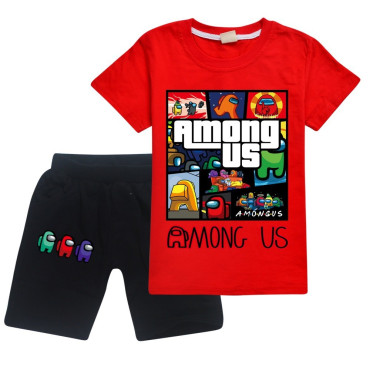 Conjunto verano Among Us de algodón